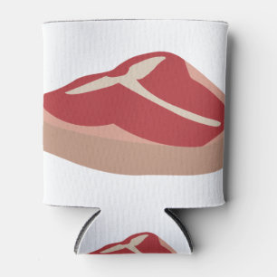 Fleisch Roh Steak Frisches Protein Schweineschlitt Dosenkühler