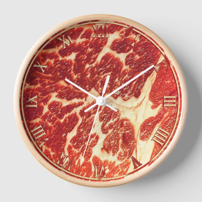 Fleisch Uhr (Vorderseite)