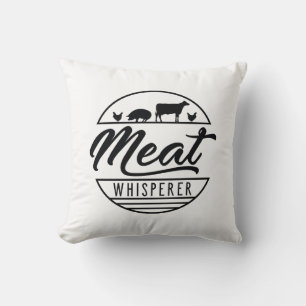 Fleisch Whisperer Kissen