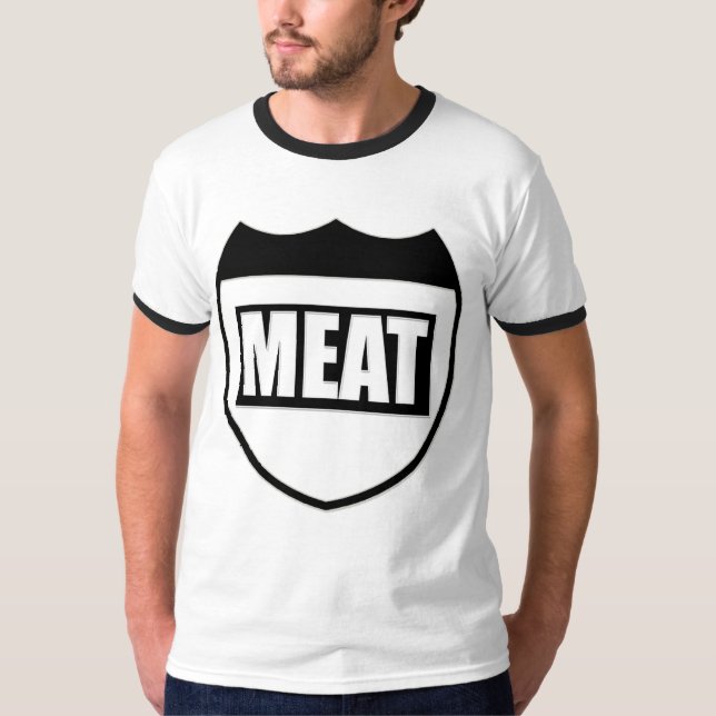 FLEISCH zu bitte Ihnen! T-Shirt (Vorderseite)