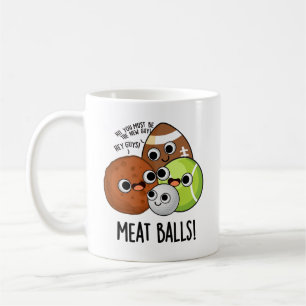 Fleischbällchen Lustiger Lebensmittelwitz Kaffeetasse