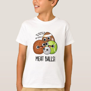 Fleischbälle Funny Food Puff T-Shirt