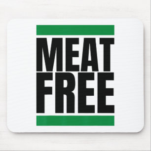 Fleischfreier Veganer Bodybuilding Vegan Straight Mousepad