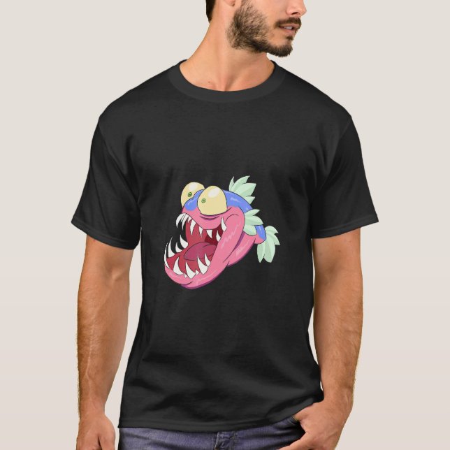 Fleischfressende Fische T-Shirt (Vorderseite)