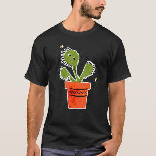 Fleischfressende Pflanze Venusfliegenfalle I Garte T-Shirt