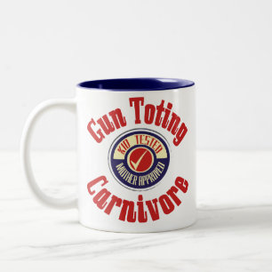 Fleischfressende Tasse mit Waffe