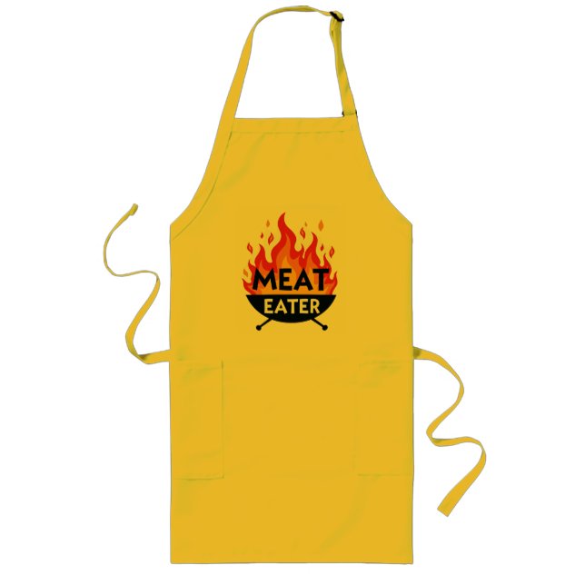 Fleischfresser BBQ-Schürze Lange Schürze (Vorne)