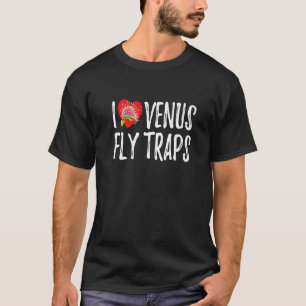 Fleischfresser Pflanze I Liebe Venus Flytrap Garde T-Shirt