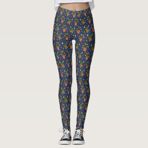 Fleischfresser Pflanze Nepenthes und Venus Fliegen Leggings