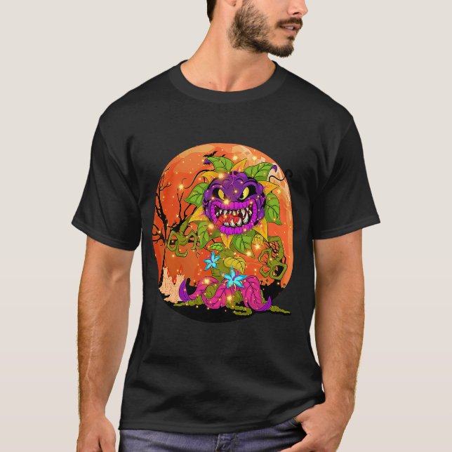 Fleischfresser-Pflanze T-Shirt (Vorderseite)