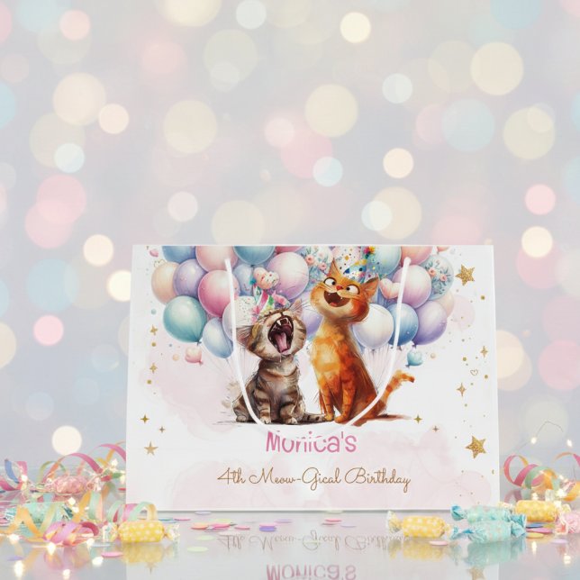 Fleischkatzen Meow-Gary-Kindergeburtstag Große Geschenktüte (Von Creator hochgeladen)