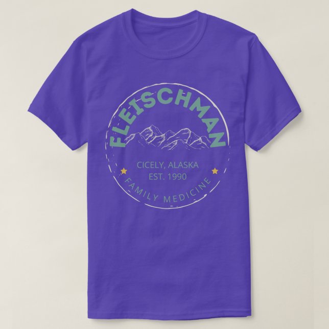 Fleischman Family Medicine Northern Exposure Cicel T-Shirt (Design vorne)