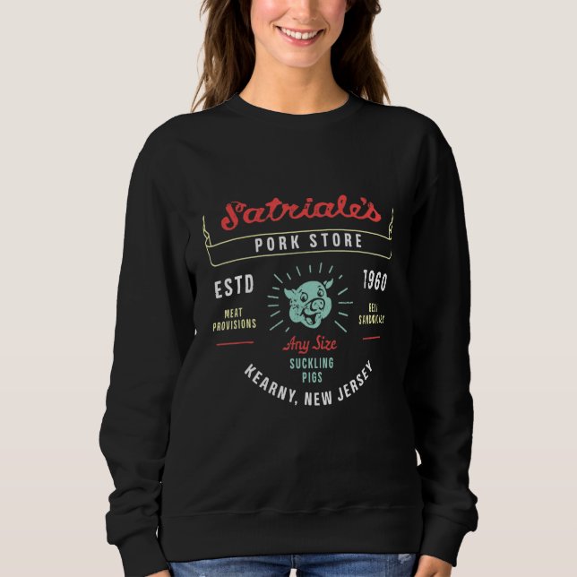 Fleischmarkt Fleisch Schweinefleischspeicher Satri Sweatshirt (Vorderseite)