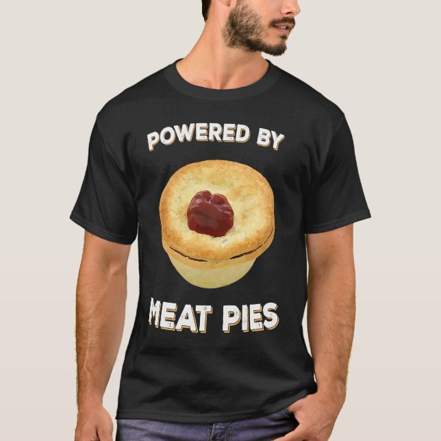 Fleischpastete mit Fleischpies T-Shirt (Vorderseite)