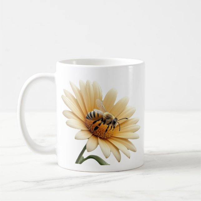 fleißige Biene Kaffeetasse (Links)