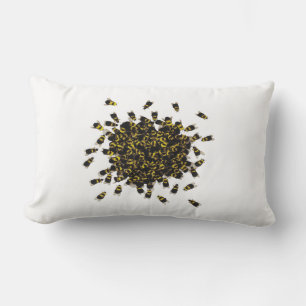 Fleißige Bienen ~ FARBE ÄNDERN Lendenkissen 13x21
