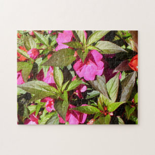 Fleißige Lieschen-Blumen Puzzle