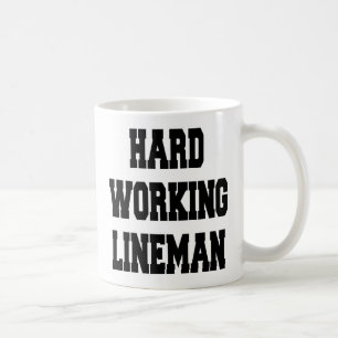fleißige Lineman Kaffeetasse