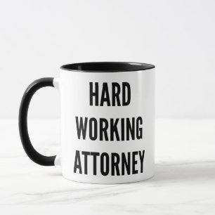 fleißiger Anwalt Tasse