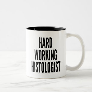 fleißiger Histologe Zweifarbige Tasse