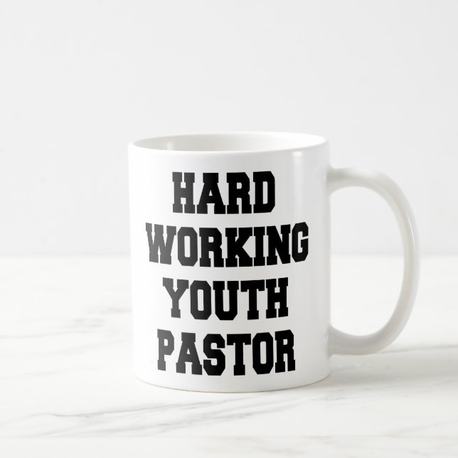 fleißiger Jugendpastor Kaffeetasse (Rechts)