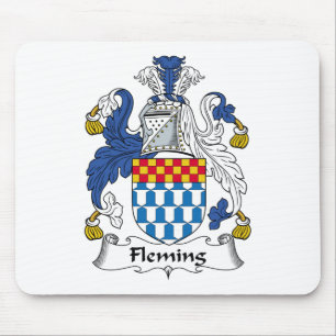 Fleming Familienwappen Mousepad