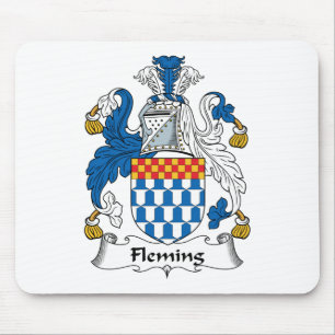 Fleming Familienwappen Mousepad