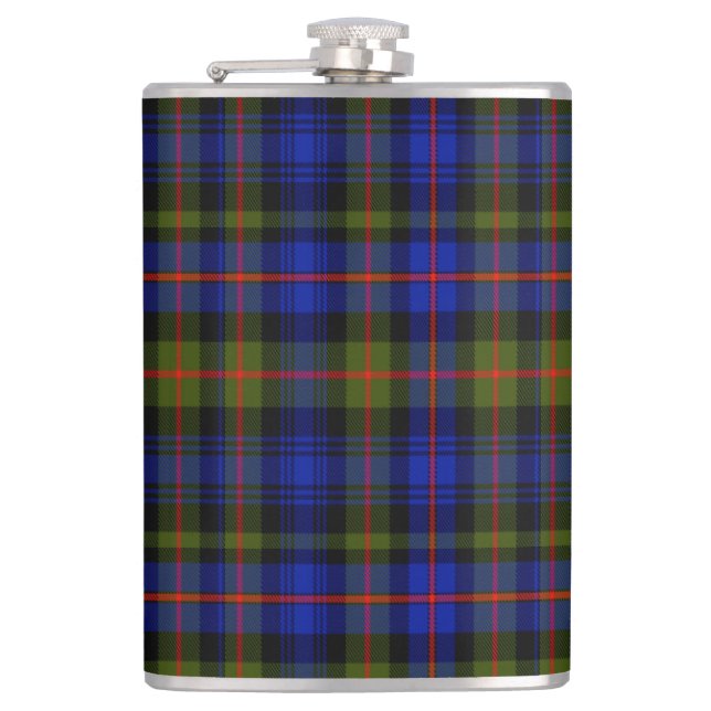 Fleming ScottishTartan Flachmann (Vorderseite)