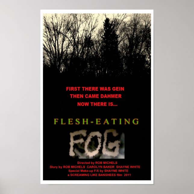 FLESH EATING FOG POSTER (Vorne)