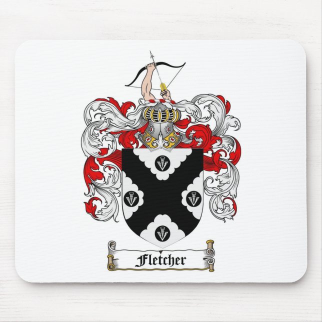 FLETCHER FAMILIENWAPPEN - FLETCHER WAPPEN MOUSEPAD (Vorne)