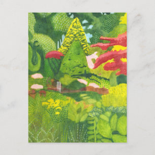 Fletcher Moss Botanischer Garten Postkarte
