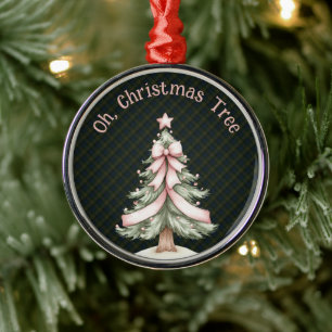 Fletcher of Dunans schottisches Tartan-Weihnachten Ornament Aus Metall