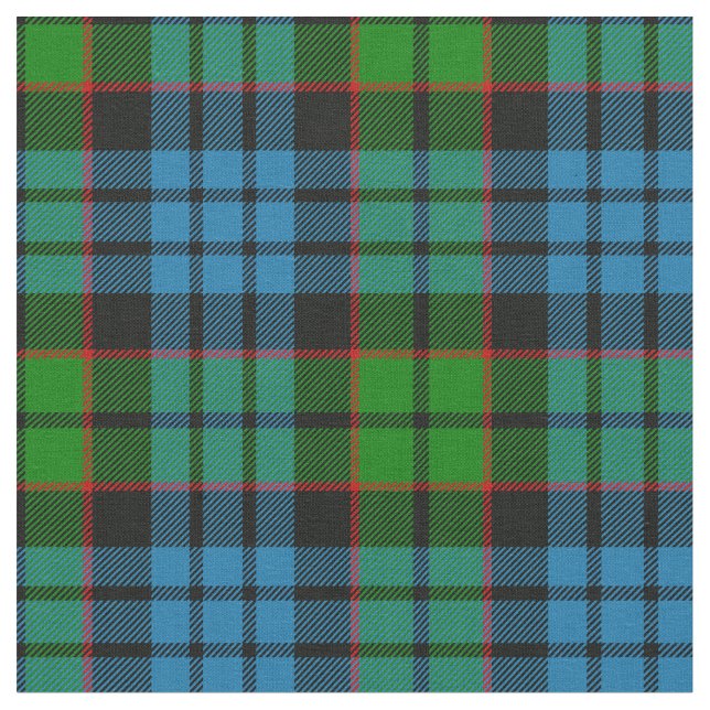 Fletcher Tartan-Druck Stoff (Nahaufnahme)