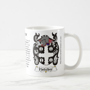 Fletcher Wappen auf einer Tasse