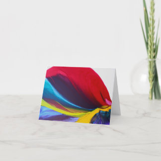 Fleur Blue note cards Karte