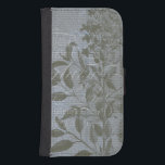 Fleur de Bleu I Phone Geldbeutel<br><div class="desc">Mit Blumen</div>