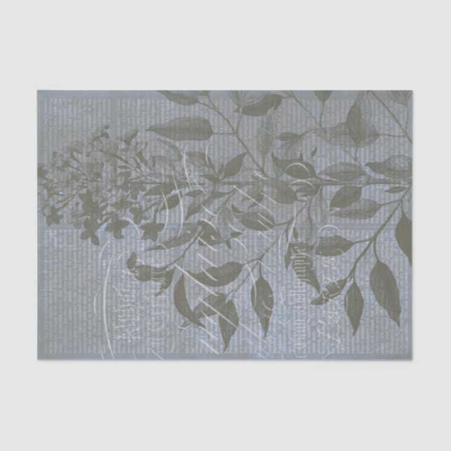 Fleur de Bleu I Seidenpapier (Vorderseite)