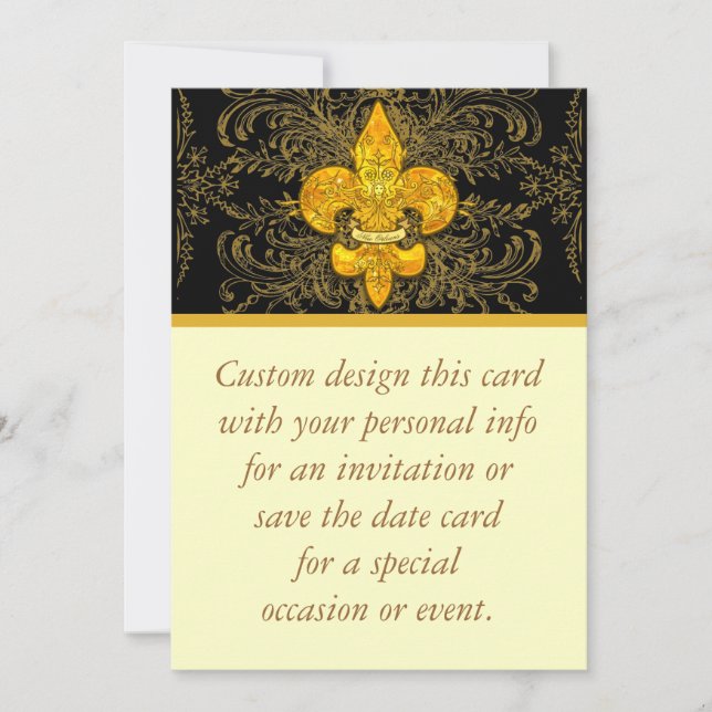 Fleur de Guardian Save The Date (Vorderseite)