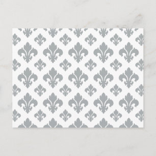 Fleur De Lis 2 Paloma Postkarte