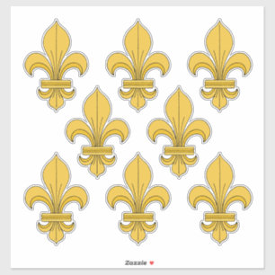 Fleur-de-lis Aufkleber