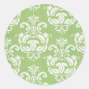 Fleur-de-lis-Aufkleber Runder Aufkleber