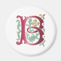 Fleur-de-lis B Monogramm