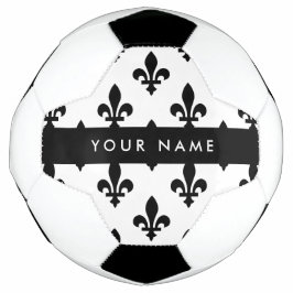 Fleur de Lis, Black on White, Black, Your Name Fußball