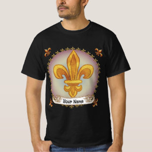 Fleur De Lis Familienwappen Nachname T-Shirt