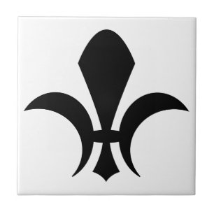 Fleur-De-Lis Fliese