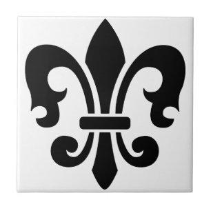 Fleur-De-Lis Fliese