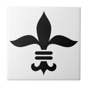 Fleur-De-Lis Fliese