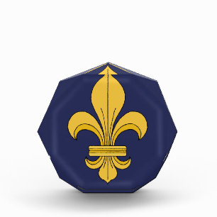 Fleur-de-lis Fotoblock