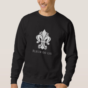 Fleur-De-Lis - Französisches Symbol - Frankreich L Sweatshirt