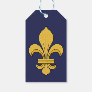 Fleur-de-lis Geschenkanhänger